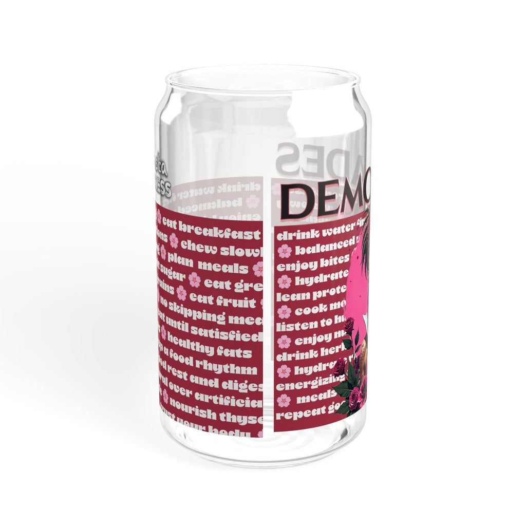 Monsta Madness “Demonades” 16oz Sipper Glass Demon Hunters Edition